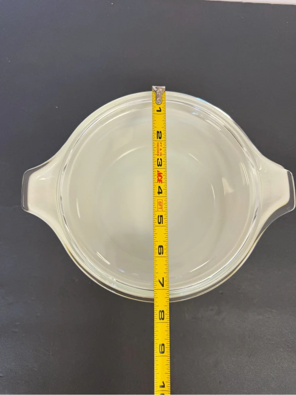 Vtg Pyrex 474-B Autumn Floral Mustard 1.5 Qt Square Flowers Casserole w/ Lid